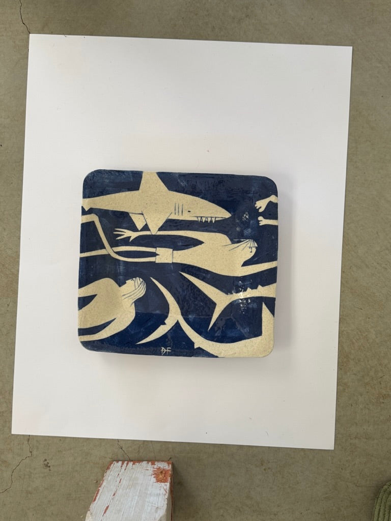 Swimming with sharks dyptch