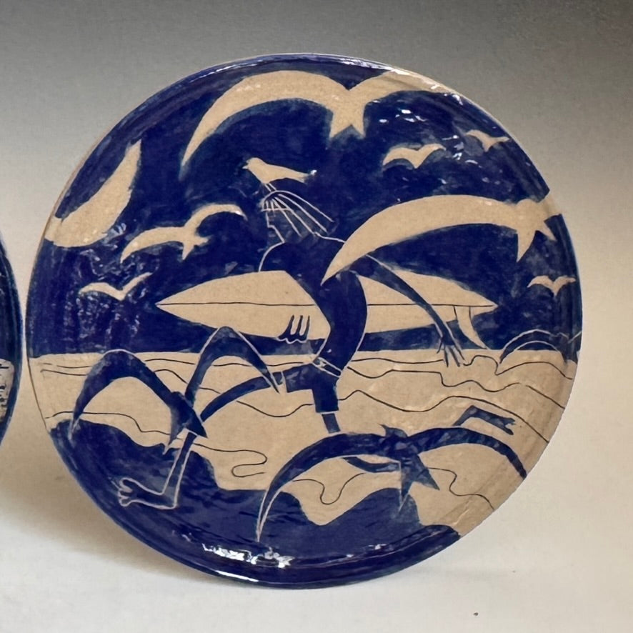 Seagulls and the mermaid