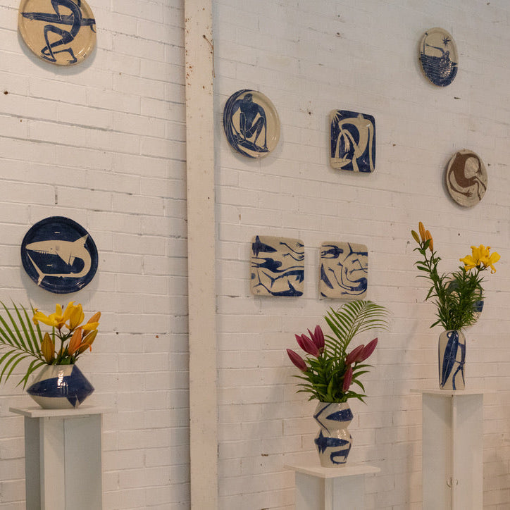 Salt Glazed Saints exhibition, Bangalow NSW 2026.