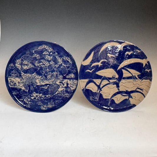 Seagulls and the mermaid