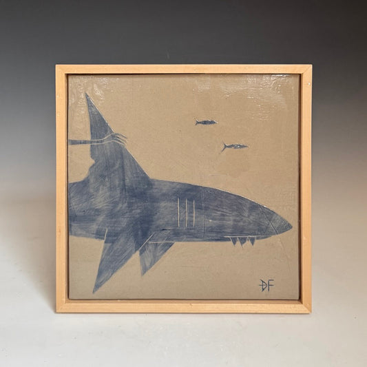 Shark wall tile